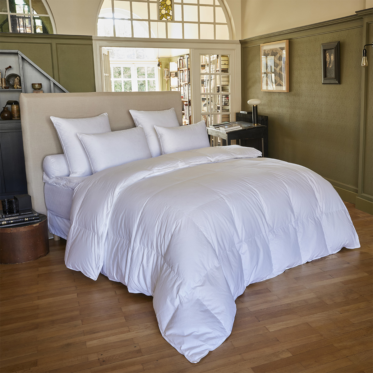 Comforter Nepal Twin - 80% Duvet - Temperate 