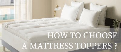 Choosing a mattress topper